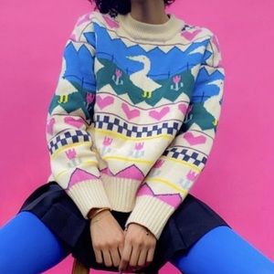 Kina & Tam Duck Tales Sweater